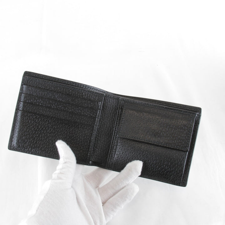 【価格改定】美品『USED』 
GUCCI グッチ 
 GGマーモント 2つ折り財布 428725・203887 二つ折り財布 
レザー ブラック