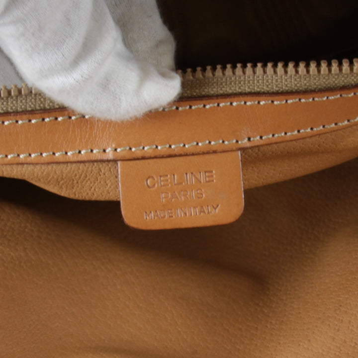 良品『USED』 
CELINE セリーヌ 
 マカダム 2WAY ショルダーバッグ 
PVC/レザー ブラウン