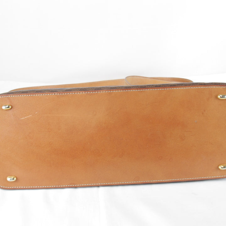 良品『USED』 
CELINE セリーヌ 
 マカダム 2WAY ショルダーバッグ 
PVC/レザー ブラウン