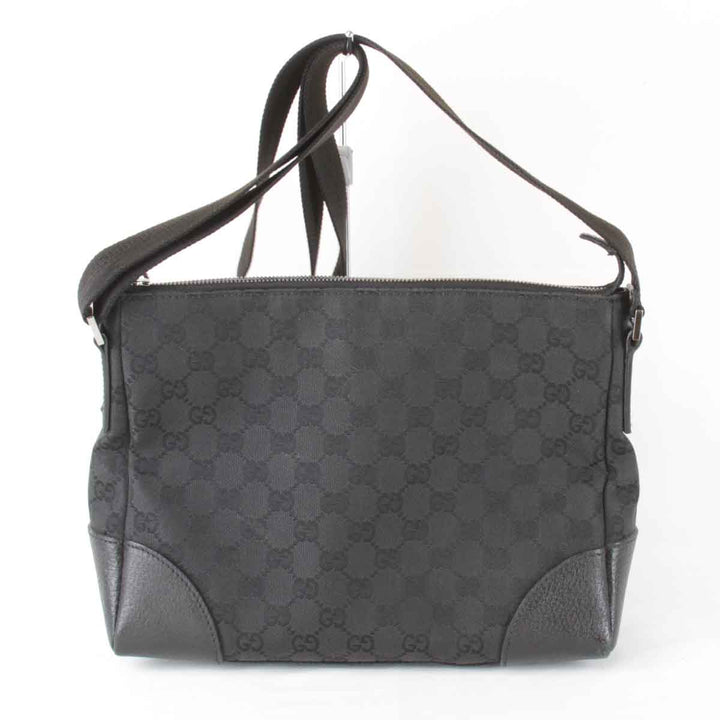 『USED』 
GUCCI グッチ 
 114273 001998 ショルダーバッグ 
GGキャンバス ブラック