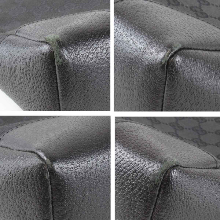 『USED』 
GUCCI グッチ 
 114273 001998 ショルダーバッグ 
GGキャンバス ブラック