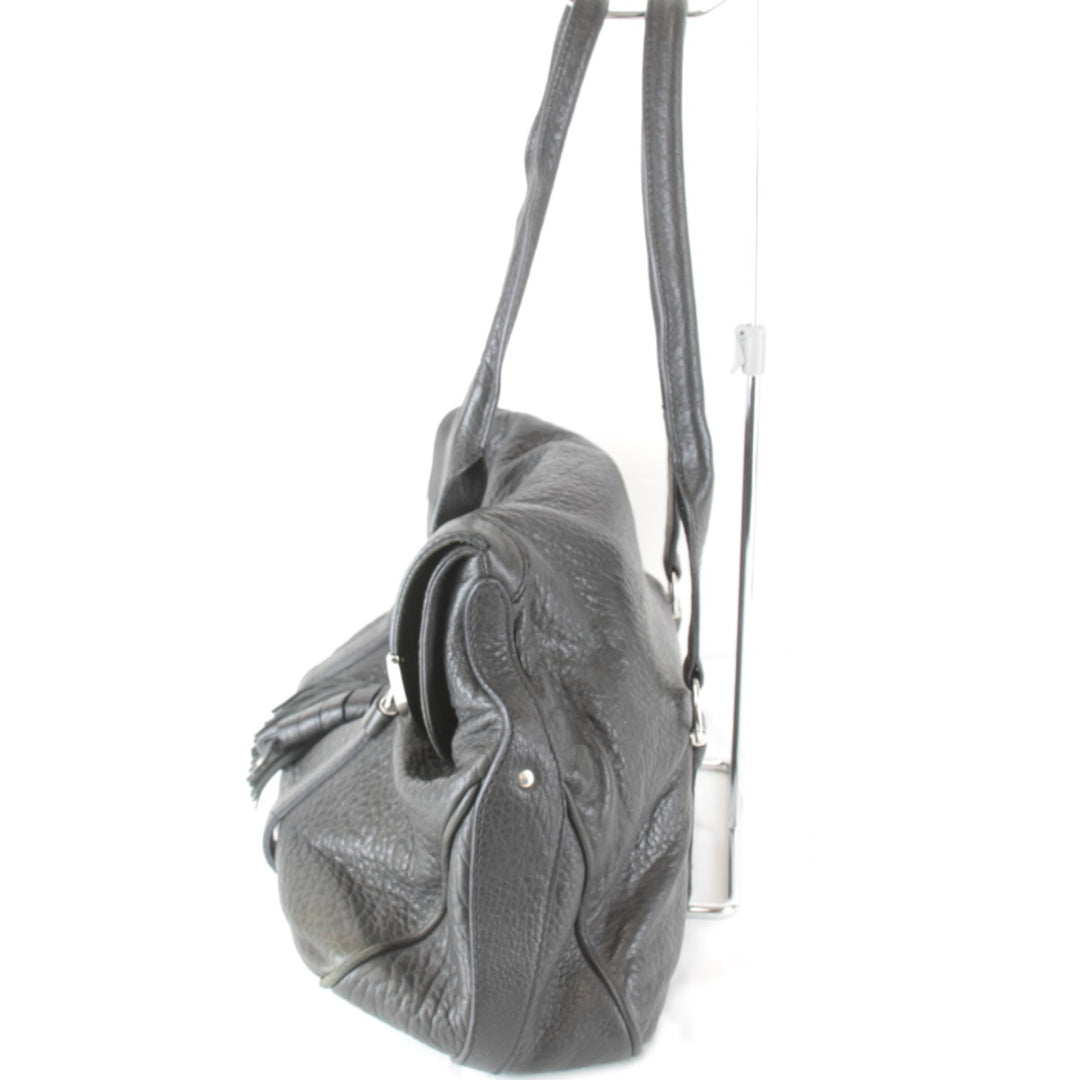 【価格改定】良品『USED』 
CELINE セリーヌ 
 タッセル トートバッグ 
レザー ブラック
