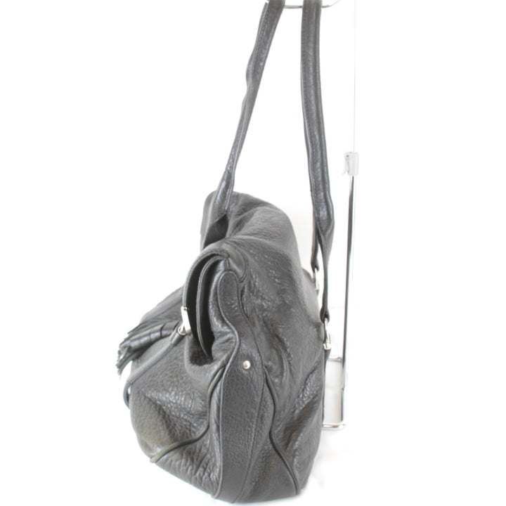 【価格改定】良品『USED』 
CELINE セリーヌ 
 タッセル トートバッグ 
レザー ブラック