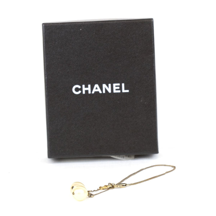『USED』 
CHANEL シャネル 
 ブレスレット 
パール/メタル  ホワイト×ブロンズ