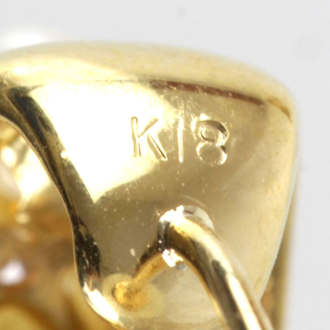 良品『USED』 K18/パール  
ピアス
 5.7g