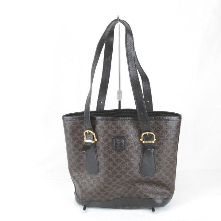 『USED』 
CELINE セリーヌ 
 ハンドバッグ 
PVC ブラック