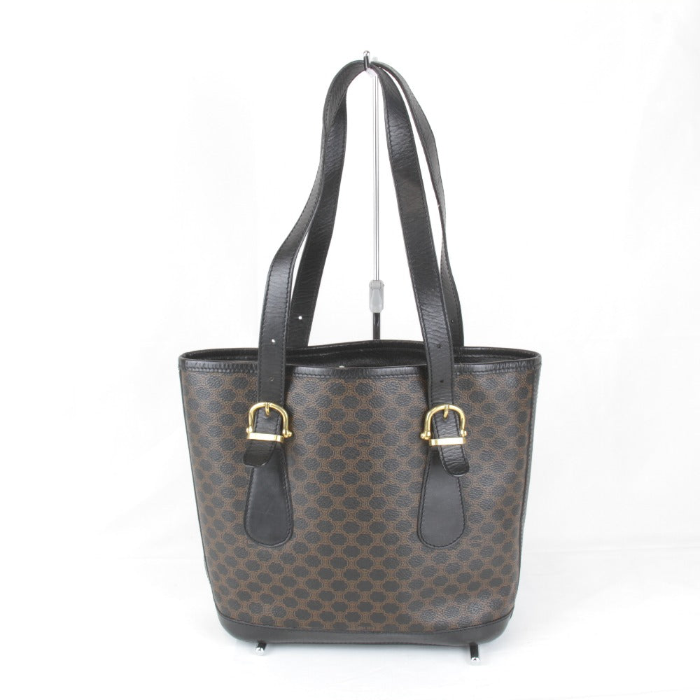 『USED』 
CELINE セリーヌ 
 ハンドバッグ 
PVC ブラック
