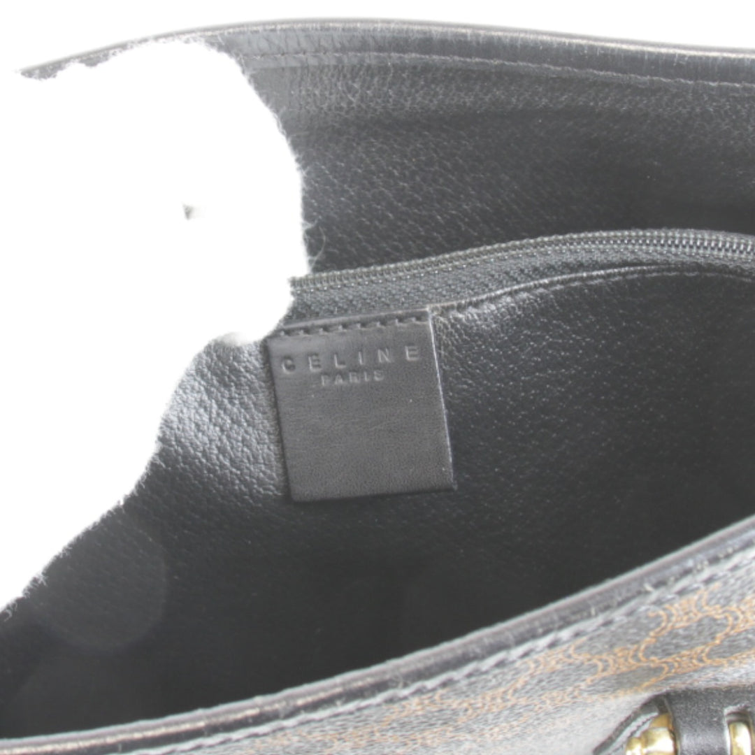 『USED』 
CELINE セリーヌ 
 ハンドバッグ 
PVC ブラック