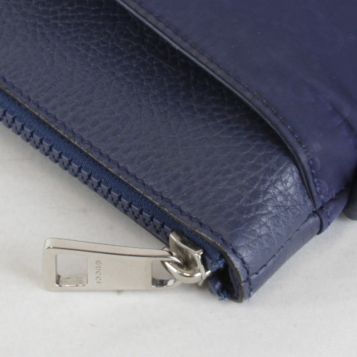 良品『USED』 
GUCCI グッチ 
 510339 213317 ショルダーバッグ 
ナイロン ネイビー