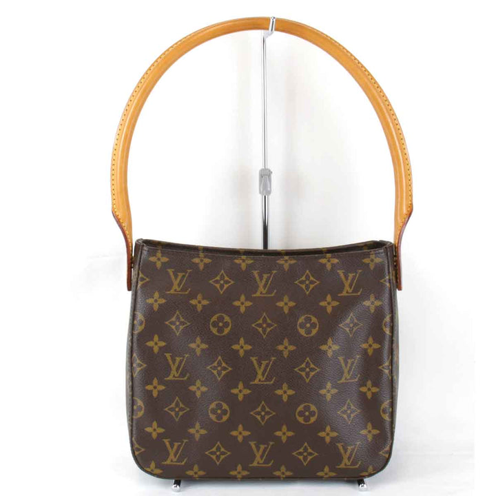 美品『USED』 
LOUIS VUITTON ルイ・ヴィトン 
 ルーピングMM M51146 ショルダーバッグ 
モノグラムキャンバス ブラウン