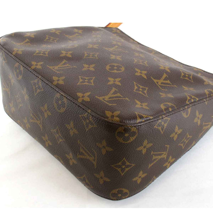 美品『USED』 
LOUIS VUITTON ルイ・ヴィトン 
 ルーピングMM M51146 ショルダーバッグ 
モノグラムキャンバス ブラウン