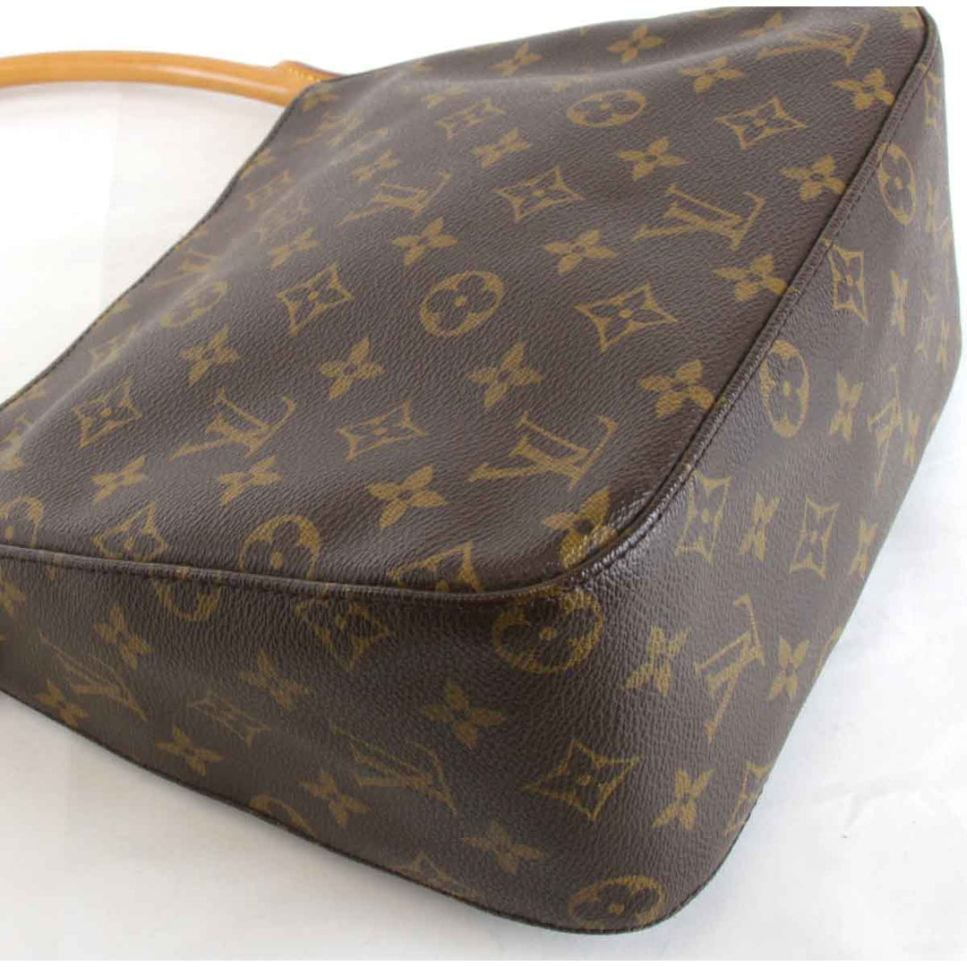 美品『USED』 
LOUIS VUITTON ルイ・ヴィトン 
 ルーピングMM M51146 ショルダーバッグ 
モノグラムキャンバス ブラウン