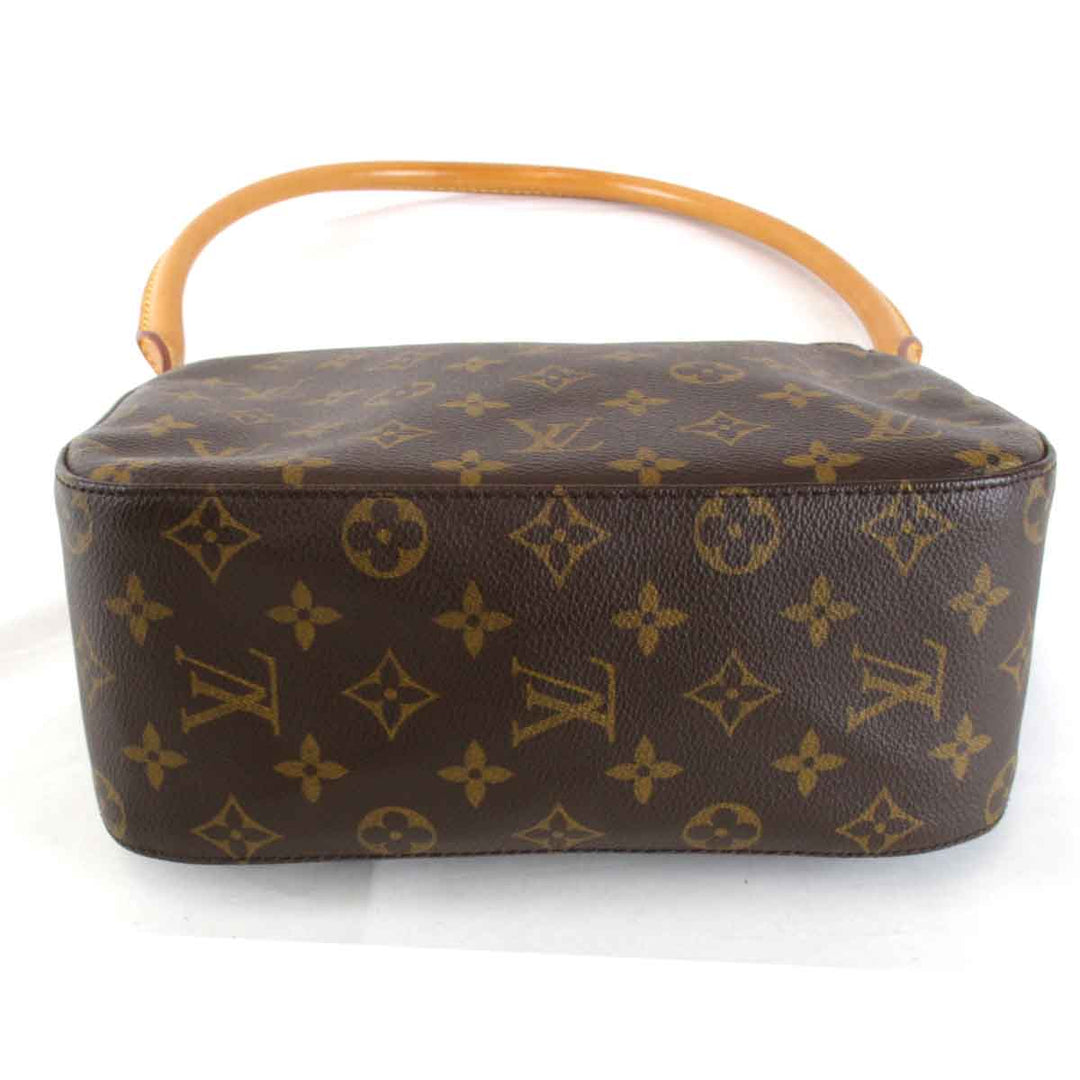 美品『USED』 
LOUIS VUITTON ルイ・ヴィトン 
 ルーピングMM M51146 ショルダーバッグ 
モノグラムキャンバス ブラウン