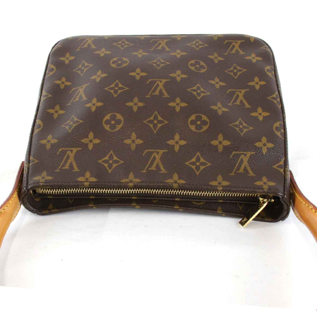 美品『USED』 
LOUIS VUITTON ルイ・ヴィトン 
 ルーピングMM M51146 ショルダーバッグ 
モノグラムキャンバス ブラウン