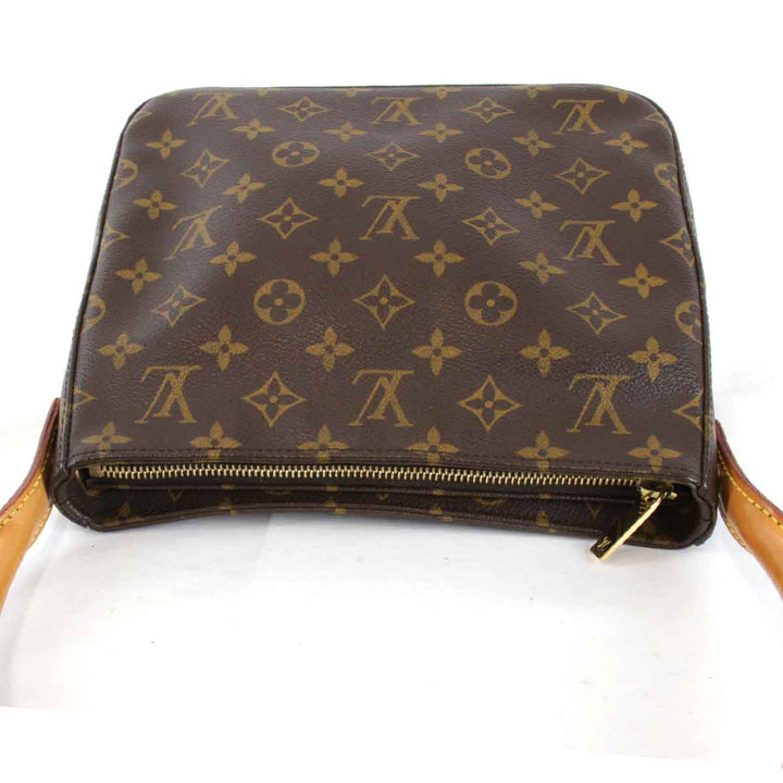 美品『USED』 
LOUIS VUITTON ルイ・ヴィトン 
 ルーピングMM M51146 ショルダーバッグ 
モノグラムキャンバス ブラウン