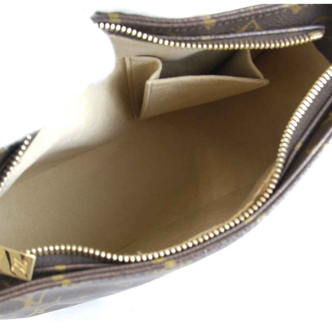 美品『USED』 
LOUIS VUITTON ルイ・ヴィトン 
 ルーピングMM M51146 ショルダーバッグ 
モノグラムキャンバス ブラウン