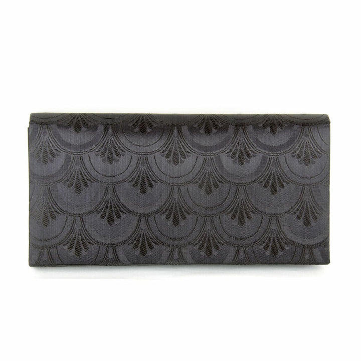 良品『USED』 
 
 花ふぶき 喪式3点セット 和装小物 
 ブラック