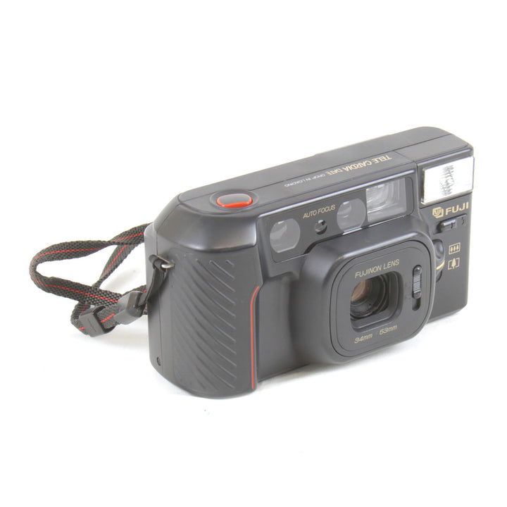 『USED』 
 
 フジフィルム TELE CARDIADATE フィルムカメラ 
 ブラック
