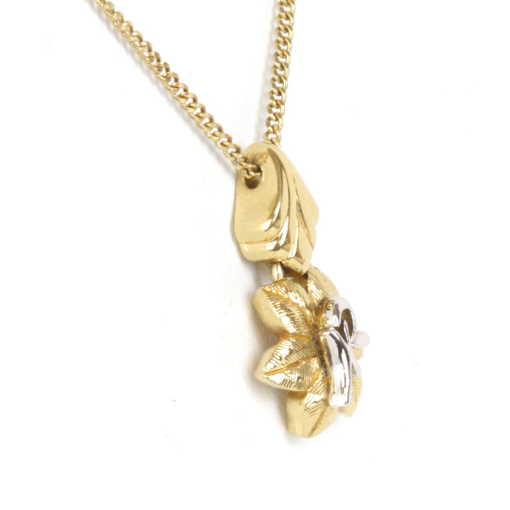 美品『USED』 メタル 
NINA RICCI フラワーネックレス ネックレス