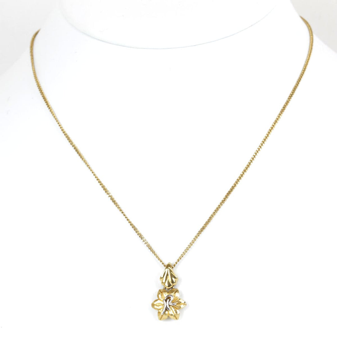 美品『USED』 メタル 
NINA RICCI フラワーネックレス ネックレス