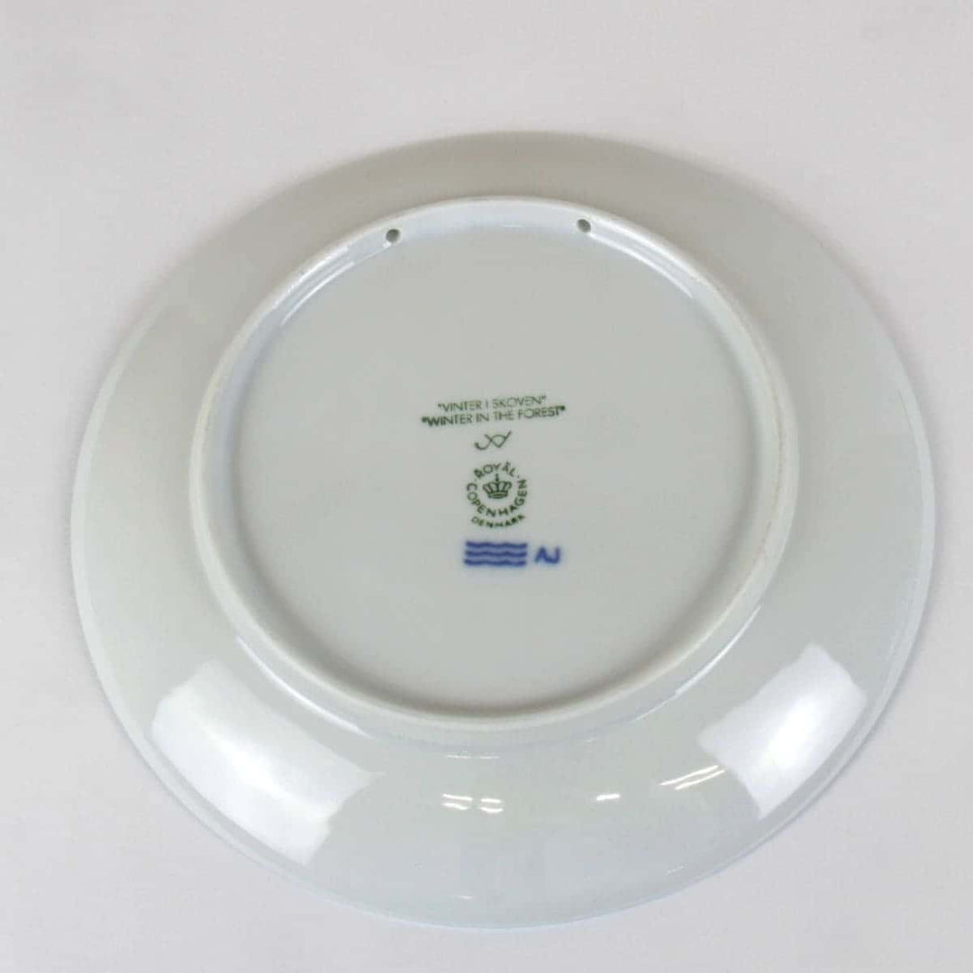 美品『未使用』 
Royal Copenhagen ロイヤルコペンハーゲン 
 2002 プレート 食器 
陶磁器 ブルー