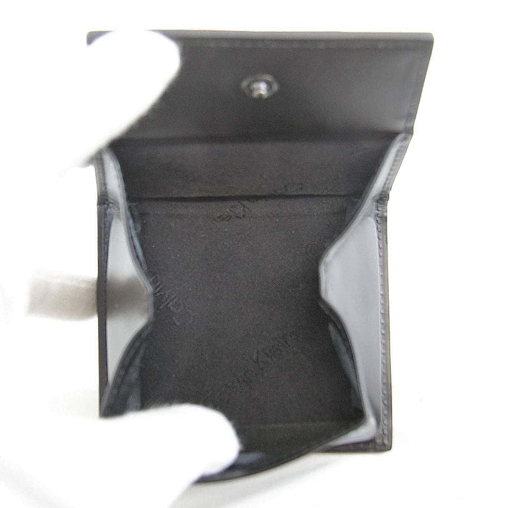 『USED』 
Calvin klein カルバンクライン 
 コインケース 
レザー ネイビー