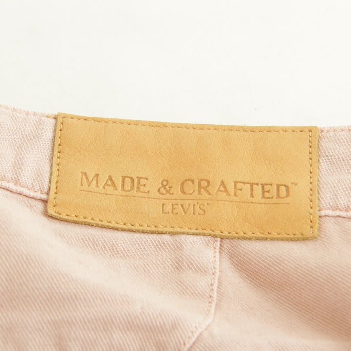 『USED』 
Levi's リーバイス 
 クロップドパンツ 
コットン/麻 /ポリウレタン ピンク