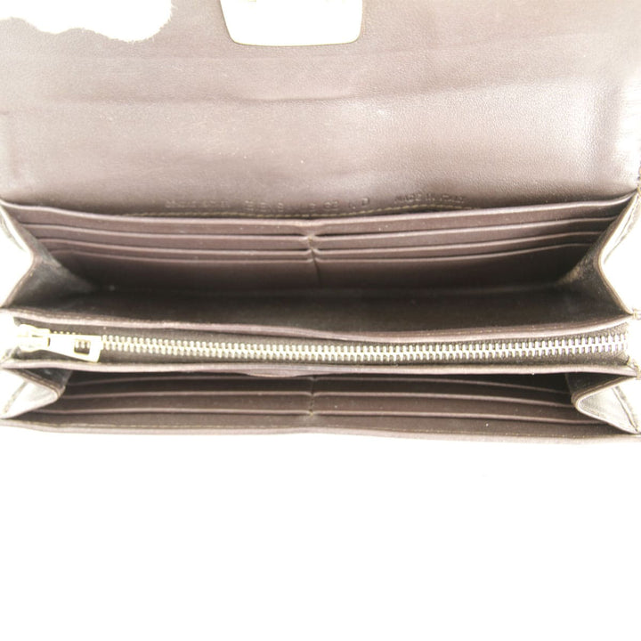 『USED』 
BALLY バリー 
 長財布 
レザー ブラウン