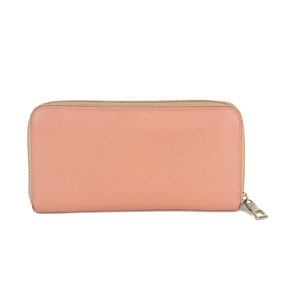 『USED』 
Furla フルラ 
 長財布 
レザー ピンク
