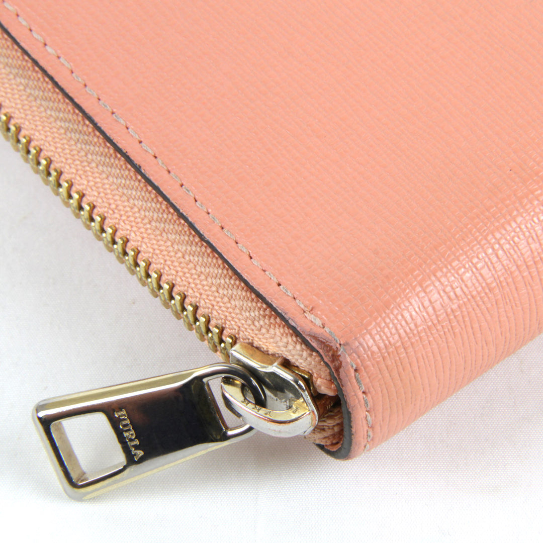 『USED』 
Furla フルラ 
 長財布 
レザー ピンク