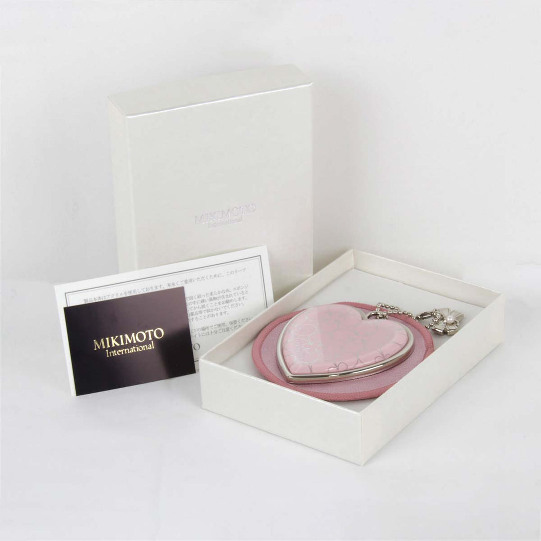 美品『USED』 
MIKIMOTO ミキモト 
 ミラー 
 ピンク