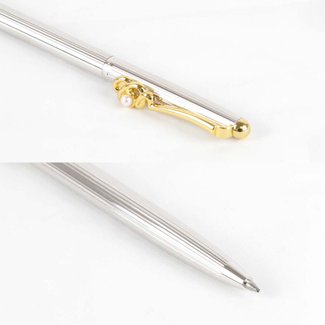 『USED』 
MIKIMOTO ミキモト 
 ボールペン 
 シルバー