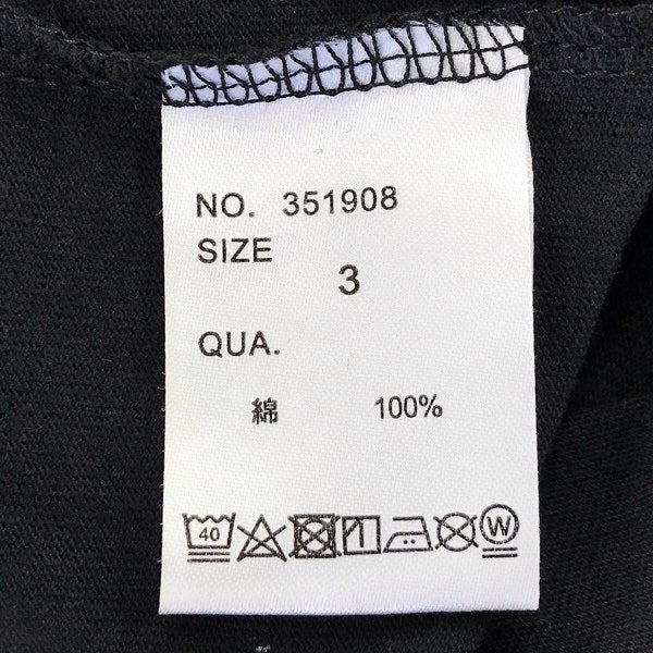 『USED』 
 
 go slow caravan ゴースローキャラバン 探検クロネコ Tシャツ サイズ3 半袖Ｔシャツ 
コットン ブラック
