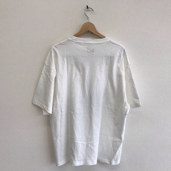 『USED』 
 
 ゴースローキャラバン go slow caravan ブラックバスクマ ビッグTシャツ サイズ3 半袖Ｔシャツ 
コットン ホワイト