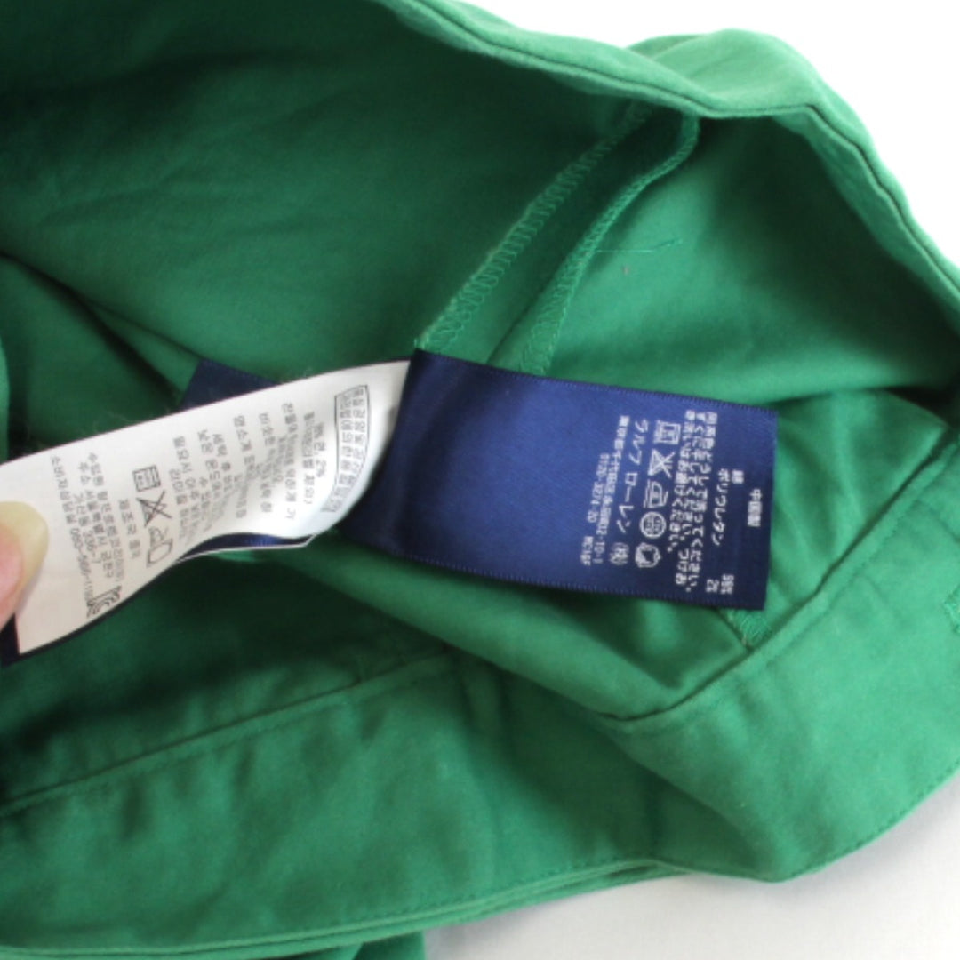 『USED』 
RALPH LAUREN ラルフローレン 
 Ralph Lauren sport RN41681 シンプル パンツ 
 グリーン