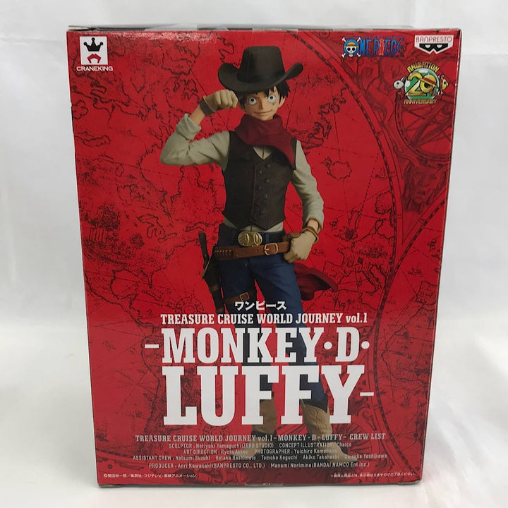 『未開封品』 
 
 ワンピース TREASURE CRUISE WORLD JOURNEY モンキー・D・ルフィ フィギュア