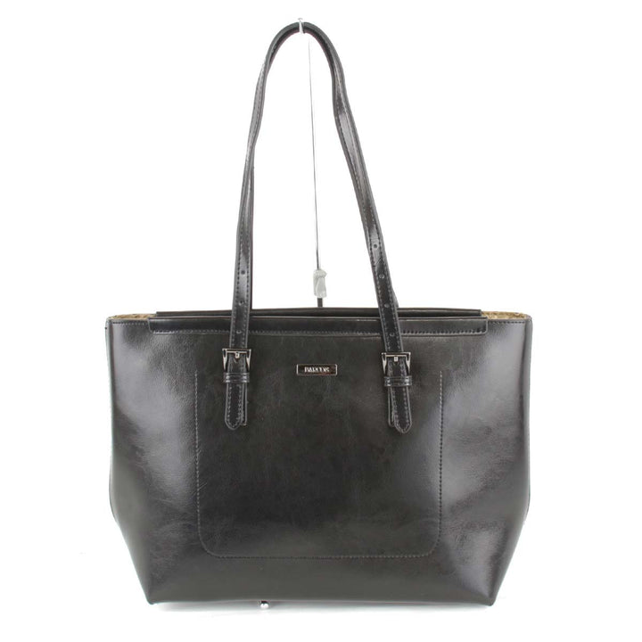 美品『USED』 
 
 トートバッグ 
レザー ブラック