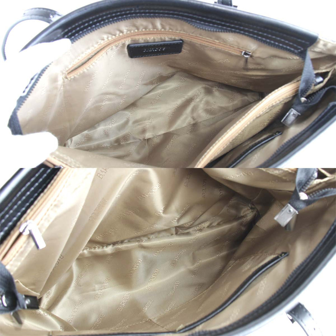 美品『USED』 
 
 トートバッグ 
レザー ブラック