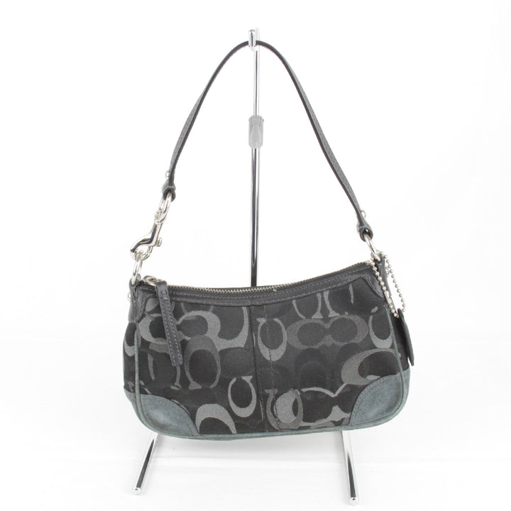 『USED』 
COACH コーチ 
 2171 ショルダーバッグ 
キャンバス ブラック