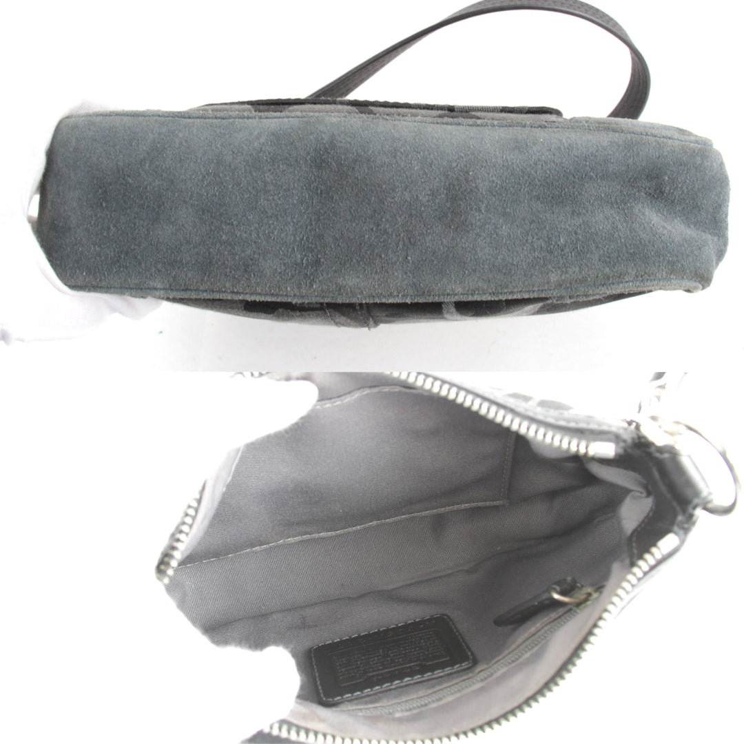 『USED』 
COACH コーチ 
 2171 ショルダーバッグ 
キャンバス ブラック