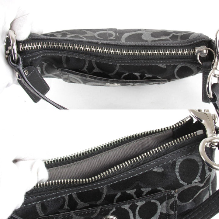『USED』 
COACH コーチ 
 2171 ショルダーバッグ 
キャンバス ブラック
