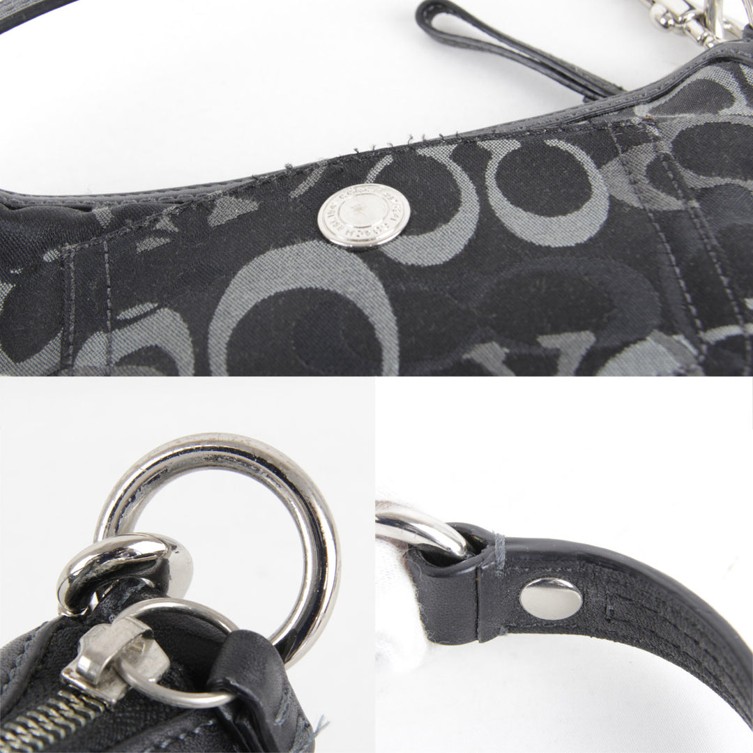 『USED』 
COACH コーチ 
 2171 ショルダーバッグ 
キャンバス ブラック