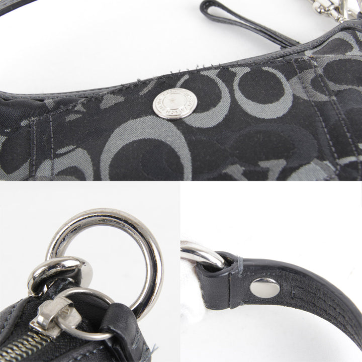 『USED』 
COACH コーチ 
 2171 ショルダーバッグ 
キャンバス ブラック