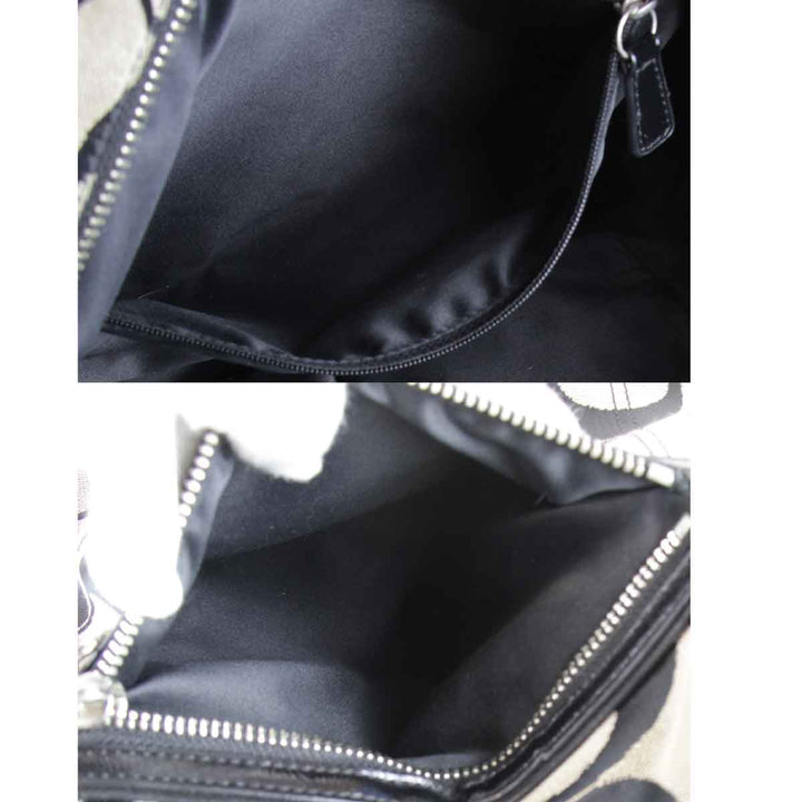 『USED』 
COACH コーチ 
 2way F23391 ショルダーバッグ 
キャンバス ブラック