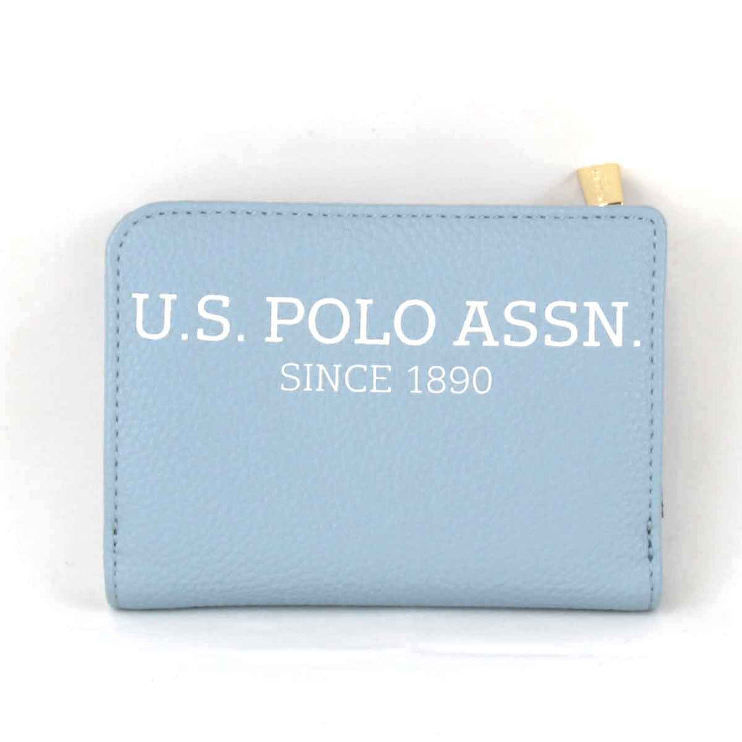 良品『USED』 
 
 U.S.POLO ASSN. 二つ折り財布 
レザー サックスブルー