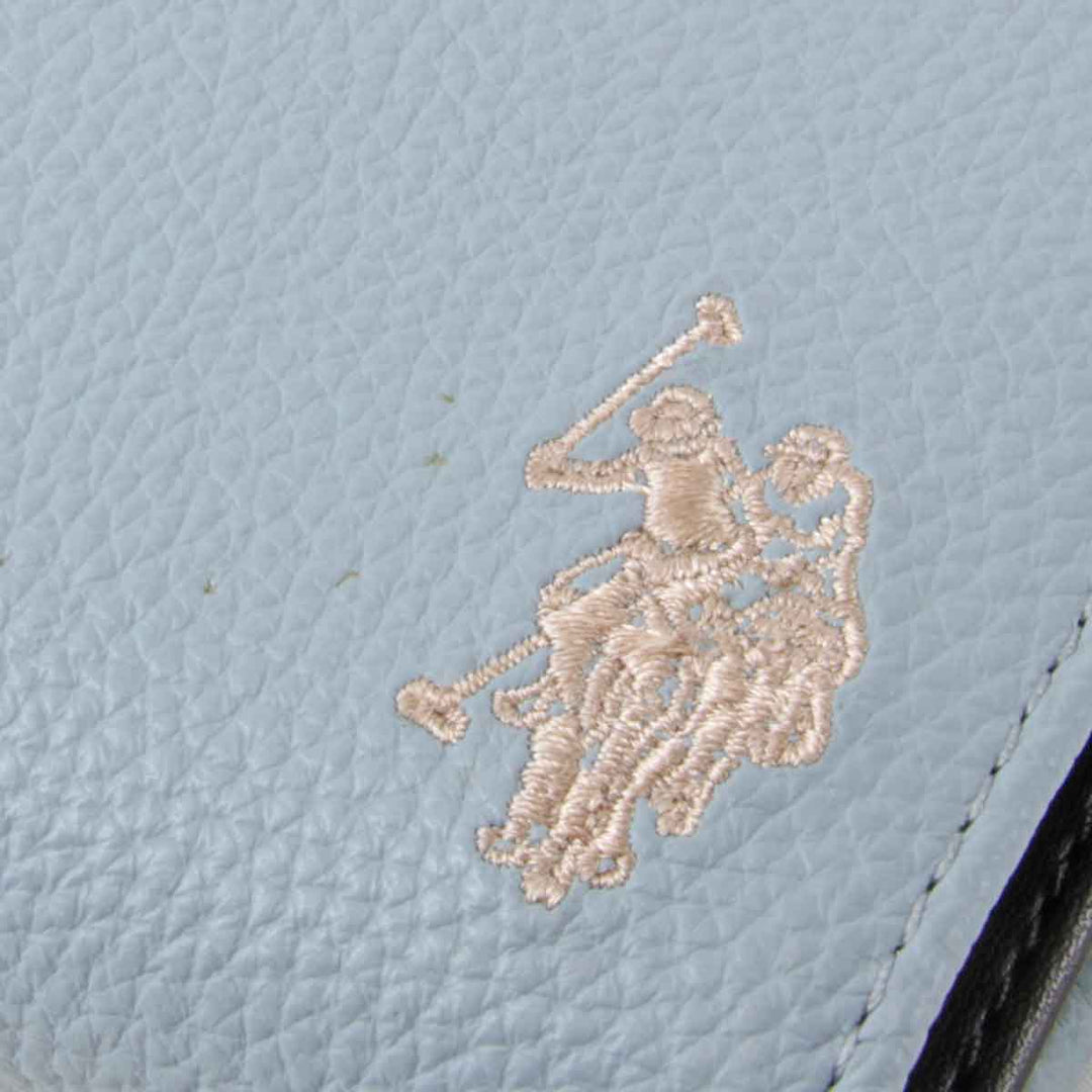 良品『USED』 
 
 U.S.POLO ASSN. 二つ折り財布 
レザー サックスブルー