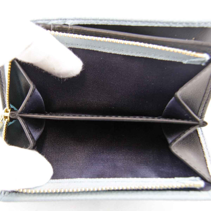 良品『USED』 
 
 U.S.POLO ASSN. 二つ折り財布 
レザー サックスブルー
