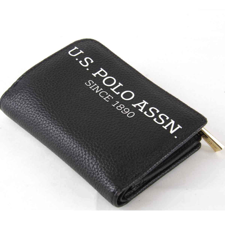 美品『USED』 
 
 U.S. POLO ASSN. 二つ折り財布 
レザー ブラック