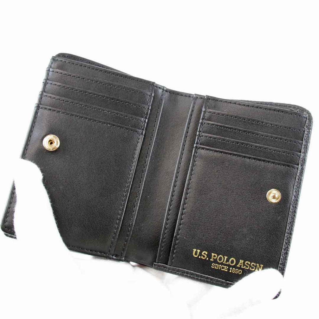 美品『USED』 
 
 U.S. POLO ASSN. 二つ折り財布 
レザー ブラック