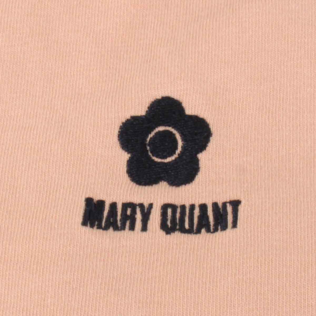 美品『USED』 
MARY QUANT マリークヮント 
 ロゴTシャツ 半袖Ｔシャツ 
コットン ピンク